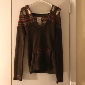 Knit sweater top